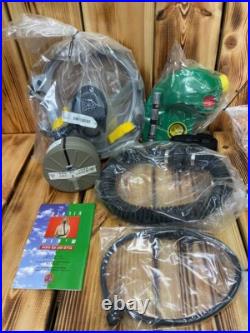 Israeli(2008) Full Face Gas Mask Kit With Air Flow Unit And 40MM NBC Filter