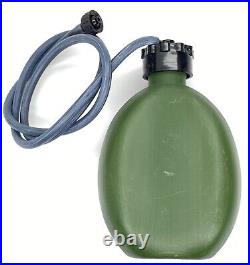 Israeli Civilian Rubber Gas Mask Adult Respirator + Filter Drinking Tube Canteen