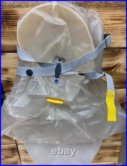 Israeli Gas Mask PAPR Hood System Beard & Glasses Friendly Positive Pressure