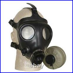 Israeli Gas Mask Respirator Mask withPremium Sealed NATO 40mm Filter -4 PACK COMBO