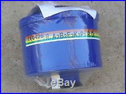 Israeli Type NBC/CBRN 4-PAK Gas Mask Filter 40mm NATO NewithSealed Exp 5/2023