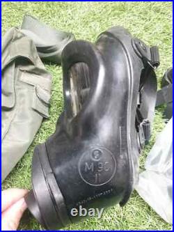 Italian M90 NBC Respirator Gas Mask GASMASK Filter Haversack Drinking Straw Cap