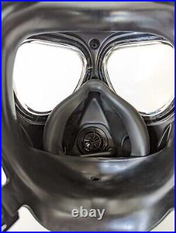 K3 Military NATO CBRN 40mm Full Face Chemical Gas Mask Respirator & 2 Filters