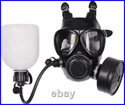 KYNG Israeli Face Respirator CBRN GAS Mask withNBC Sealed 40mm FILTER BOTTLE/HOSE