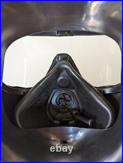 Korean K10 Military NATO CBRN Gas Mask Respirator Dual 40mm Filters Carry Bag M