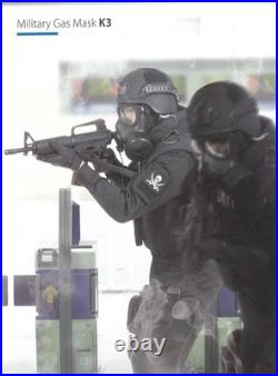 Korean K3 Gas Mask Sancheong CBRN With Filter Brand New