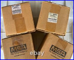 LOT 4 MSA CBRN Gas Mask Air Filter All (4) Exp. 2022 10046570 NATO 40mm Canister