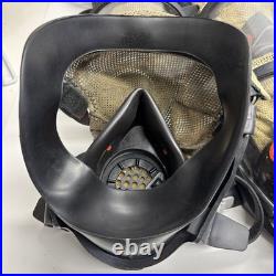 LOT OF 21 Honeywell Titan SCBA Full Face Firefighter Respirator Gas Masks Size M