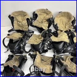 LOT OF 21 Honeywell Titan SCBA Full Face Firefighter Respirator Gas Masks Size M