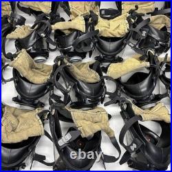 LOT OF 21 Honeywell Titan SCBA Full Face Firefighter Respirator Gas Masks Size M