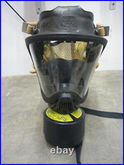 Large MSA SCBA Ultra Elite Full Face Mask Gas Mask Respirator VGC