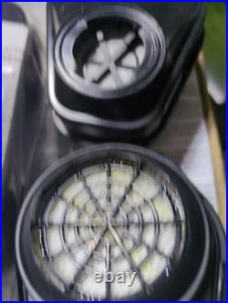 Lot Of 42 Twin Cartridges Filters Case Respirator Mask Scott Safety Bayonett Gas