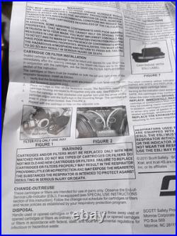 Lot Of 42 Twin Cartridges Filters Case Respirator Mask Scott Safety Bayonett Gas