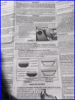 Lot Of 42 Twin Cartridges Filters Case Respirator Mask Scott Safety Bayonett Gas