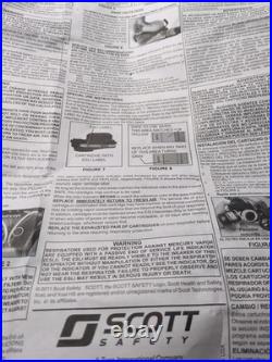 Lot Of 42 Twin Cartridges Filters Case Respirator Mask Scott Safety Bayonett Gas