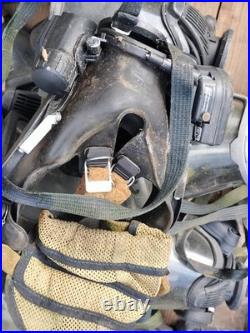 Lot of 17 x MSA Gas Full Face Mask Faceshield Full Respirator Need TLC