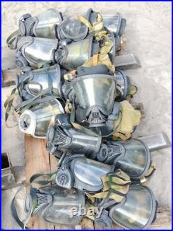 Lot of 17 x MSA Gas Full Face Mask Faceshield Full Respirator Need TLC
