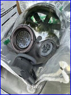 Lot of 4 New MSA Millennium CBRN APR Respirator Gas Mask Size Medium 10051287 MD