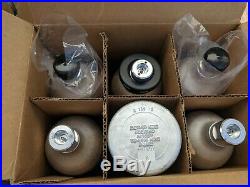 M1039 HAZMAT Detector Toxic Gas Mask Check Calibration Cylinders MSA SCBA O2 EMS