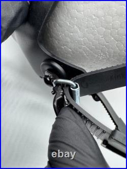 M87 Full Face Gas Mask Heavy Rubber Respirator 40mm RD40 Port Wide View Lens UK