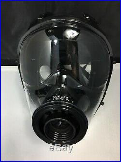 MESTEL SGE 150 Gas Mask/Respirator NBC & Impact Protection BRAND NEW med/ large