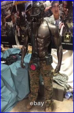 MILITARY 3M Powered Gas Mask GVP-400 Filter, GVP-100 Blower, Battery & Charger