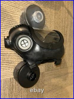 MIRA CM-6M Tactical Gas Mask with Canteen Two Filters Carrying Bag Iodide Pills
