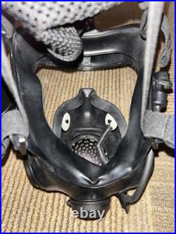 MIRA CM-6M Tactical Gas Mask with Canteen Two Filters Carrying Bag Iodide Pills