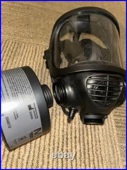 MIRA CM-6M Tactical Gas Mask with Canteen Two Filters Carrying Bag Iodide Pills