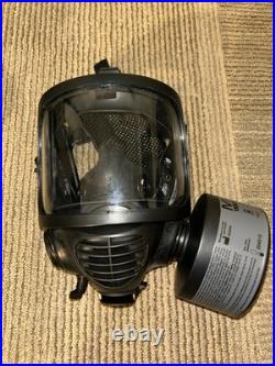 MIRA CM-6M Tactical Gas Mask with Canteen Two Filters Carrying Bag Iodide Pills