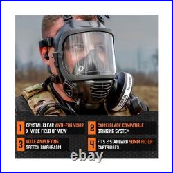 MIRA SAFETY M Certified CBRN Full Face Gas Mask Reusable Respirator Professio