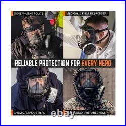 MIRA SAFETY M Certified CBRN Full Face Gas Mask Reusable Respirator Professio