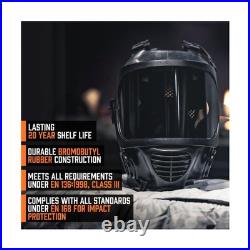 MIRA SAFETY M Certified CBRN Full Face Gas Mask Reusable Respirator Professio