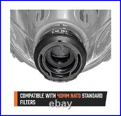 MIRA SAFETY M Certified Full Face Gas Mask Respirator 1 Year Full Manufactu