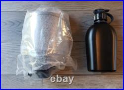 MIRA SAFETY TACTICAL GAS MASK CM-6M FULL FACE RESPIRATOR with CANTEEN NEW OPEN BOX