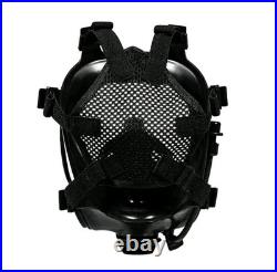 MIRA SAFETY TACTICAL GAS MASK CM-6M FULL FACE RESPIRATOR with CANTEEN NEW OPEN BOX