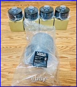MIRA SAFETY Tactical Gas Mask CM-6M Full Face Respirator & NBC77-SOF Filters (4)