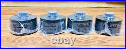 MIRA SAFETY Tactical Gas Mask CM-6M Full Face Respirator & NBC77-SOF Filters (4)