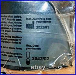 MIRA SAFETY Tactical Gas Mask CM-6M Full Face Respirator & NBC77-SOF Filters (4)