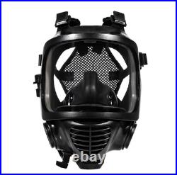 MIRA SAFETY Tactical Gas Mask CM-6M Full Face Respirator & NBC77-SOF Filters (4)