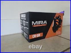MIRA Safety CM-6M Full Face Respirator Gas Mask, Universal Size
