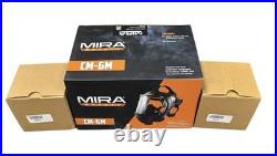 MIRA Safety CM-6M Tactical Full Face Gas Mask CBRN Defense Filters Included