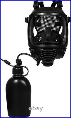 MIRA Safety CM-6M Tactical Gas Mask CBRN Defense, Drinking System, Open Back