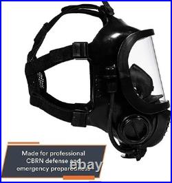 MIRA Safety CM-6M Tactical Gas Mask CBRN Defense, Drinking System, Open Back