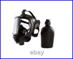 MIRA Safety CM-6M Tactical Gas Mask Full-Face Respirator with Drinking System
