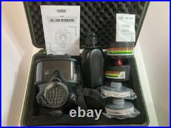 MIRA Safety CM-8M Full-Face CBRN Gas Mask+Case IP67 +320 and P3 R Filters NEW