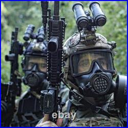 MIRA Safety CM-8M Full-Face CBRN Gas Mask+Case IP67 +320 and P3 R Filters NEW