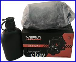 MIRA Safety CM-8M Full-Face CBRN Gas Mask WithCanteen NEW