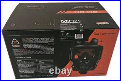 MIRA Safety CM-8M Full-Face CBRN Gas Mask WithCanteen NEW