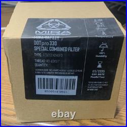 MIRA Safety CM-8M Full Face Respirator Gas Mask Full Face Mask Coverage